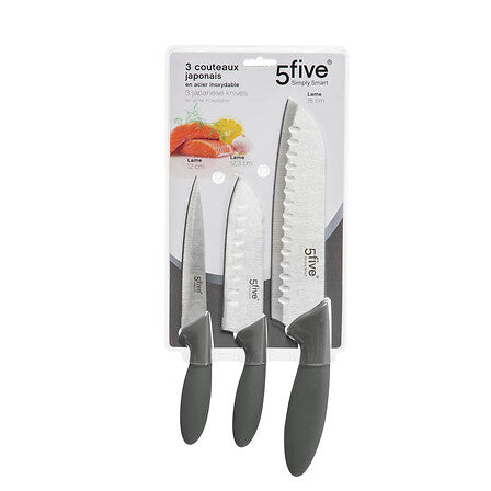 Set 3 cutite santoku - Five