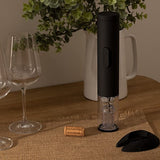 Tacam, tirbuson electric negru - Secret de Gourmet