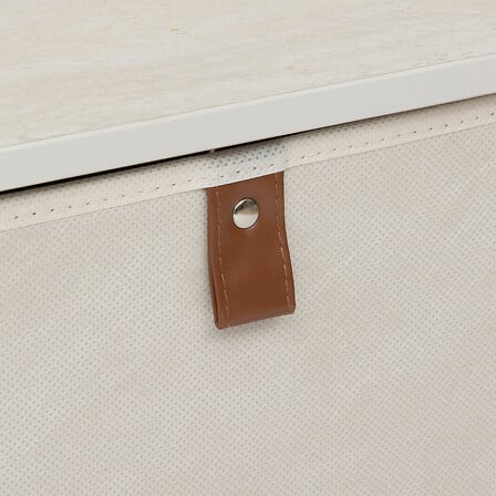 Mobilier depozitare, 2 drawers bedside beige tissa - Five
