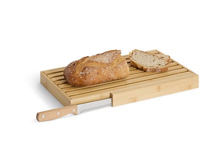 Bambus tocator paine cutit 44 x 27 cm - Five
