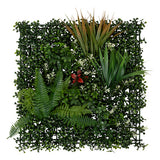 Panou decorativ Izy,vegetatie artificiala,tropical,50x50 cm-Atmosphera