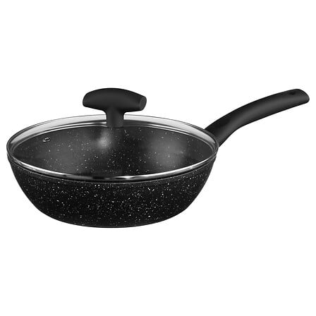 Tigaie cu capac aluminiu forjat 24 cm - Five