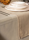 Set Fata de Masa Antique Jasmine Bej