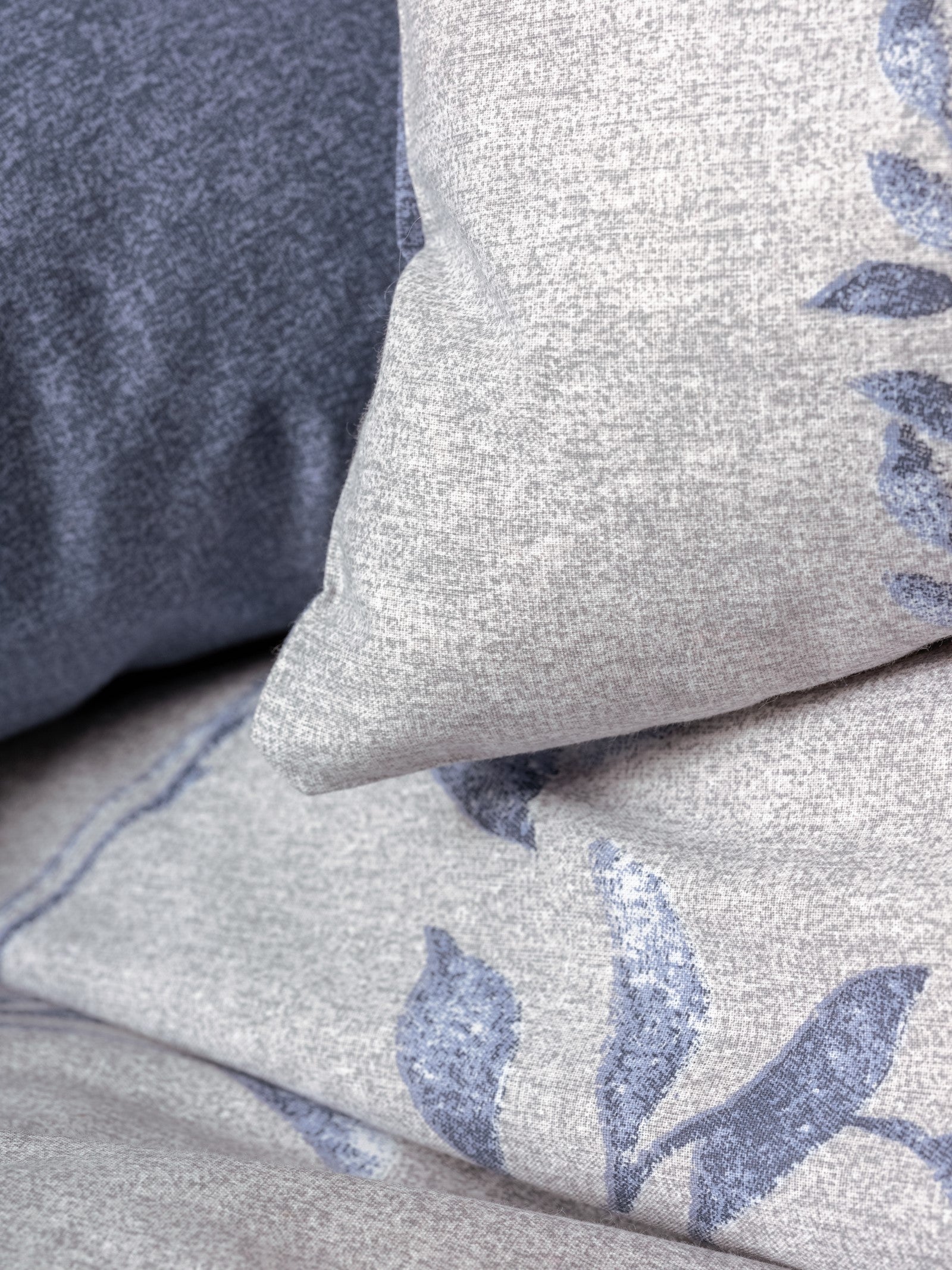 Lenjerie de Pat 2 Persoane Nitsa Bleumarin