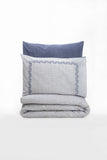 Lenjerie de Pat 2 Persoane Nitsa Bleumarin