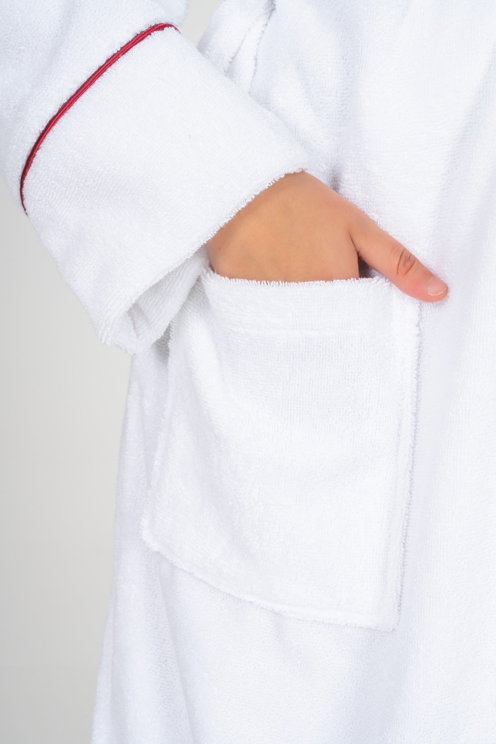 Set Halat de Baie Classic Helya Alb Unisex