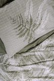Lenjerie de Pat 2 Persoane Dual Frond Kaki