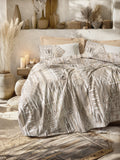 Lenjerie de Pat 2 Persoane Ethnic Amara Caramel