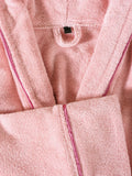 Set Halat de Baie Exclusive Roz Pudra M/L