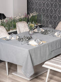 Set Fata de Masa din In Pera Gri 175x240