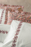 Lenjerie de Pat 2 Persoane Majestic Voyager Roz