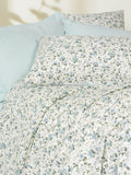 Lenjerie de Pat 2 Persoane cu Cearsaf cu Elastic Petite Nola Mint
