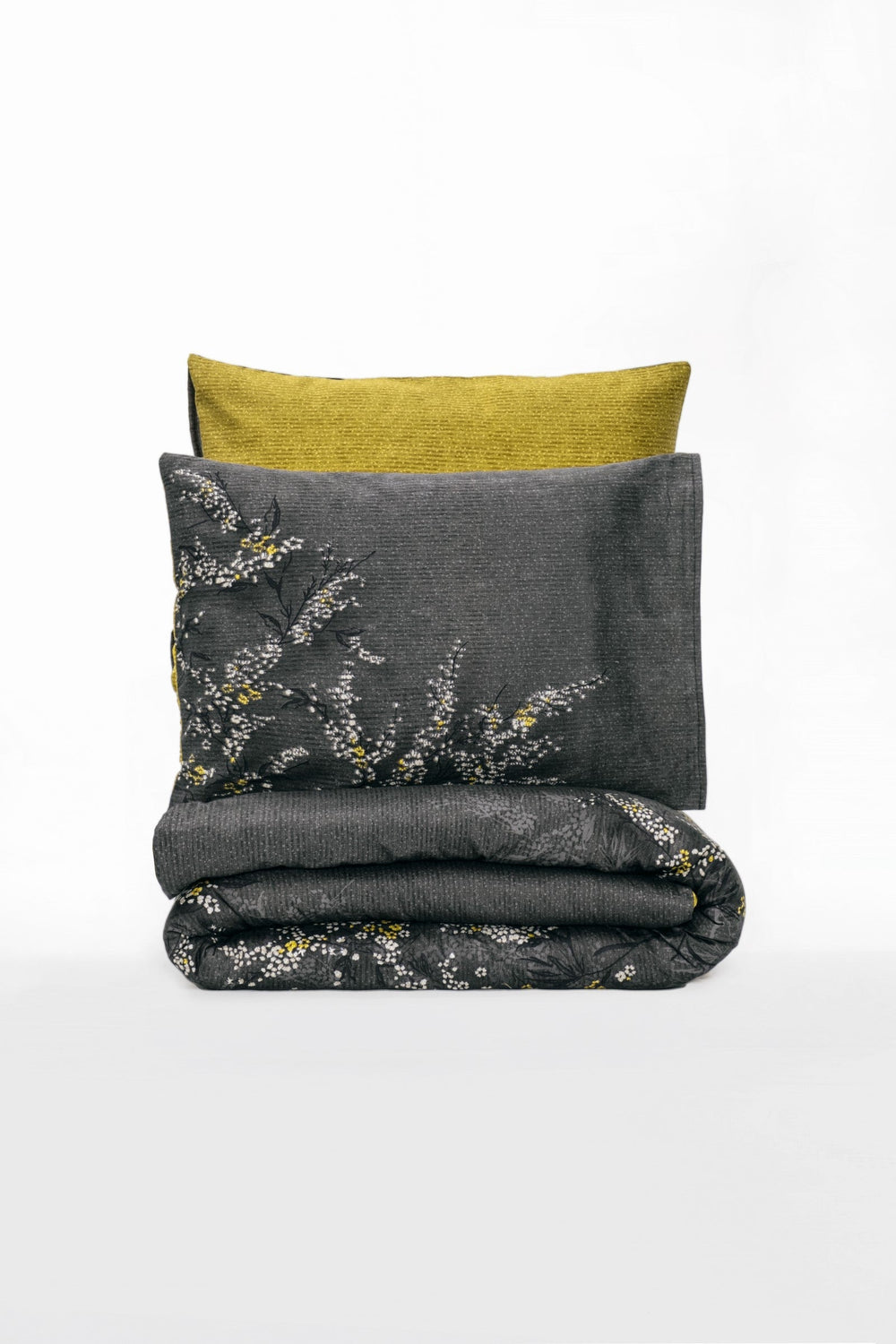 Lenjerie de Pat 2 Persoane din Satin Libby Verde