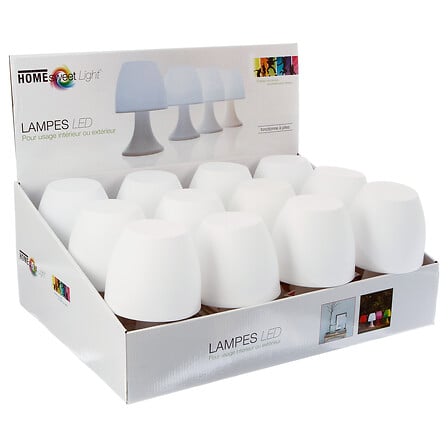 Corp de iluminat, dokk lampa bat alb-rece ext H19 cm - Home Sweet Light
