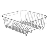 Scurgator de vase compact din metal si PVC, gri, L 36,5 cm