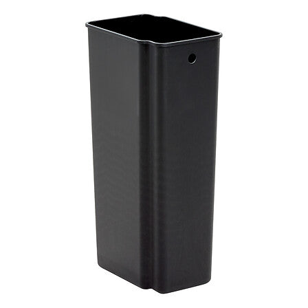 Cos de gunoi cu 3 compartimente pentru reciclare, otel inoxidabil, 3 x 18 l