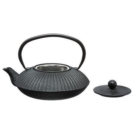 Ceainic fonta negru garden 80 cl - Secret de Gourmet