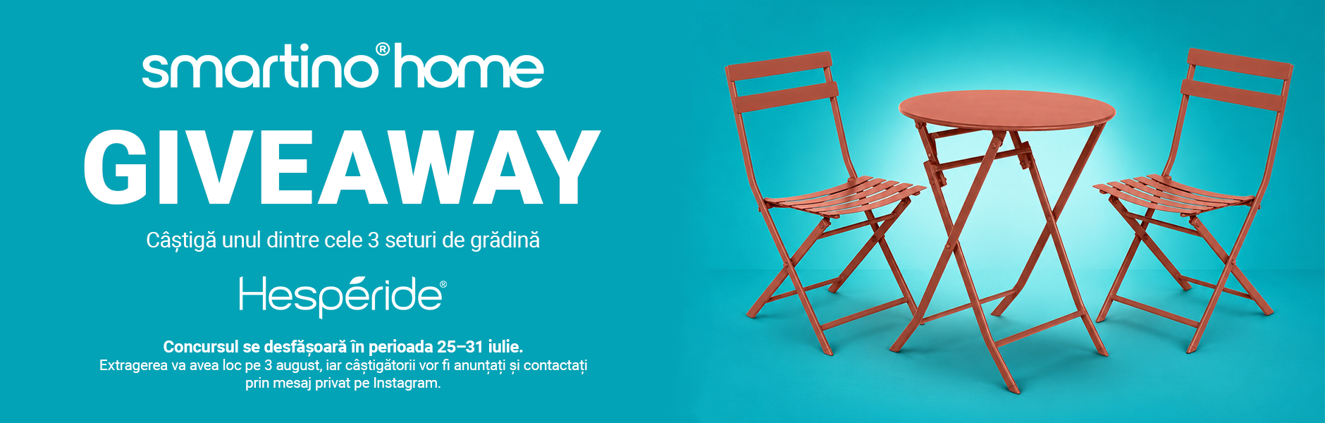 Giveaway Smartino Home — set de grădină Hespéride
